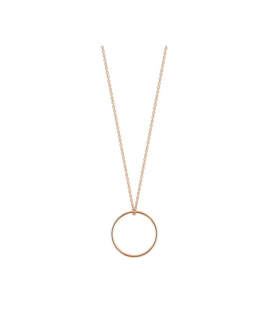 Collier Ginette NY Mini Circle on chain or rose