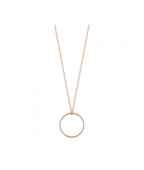 Collier Ginette NY Mini Circle on chain or rose