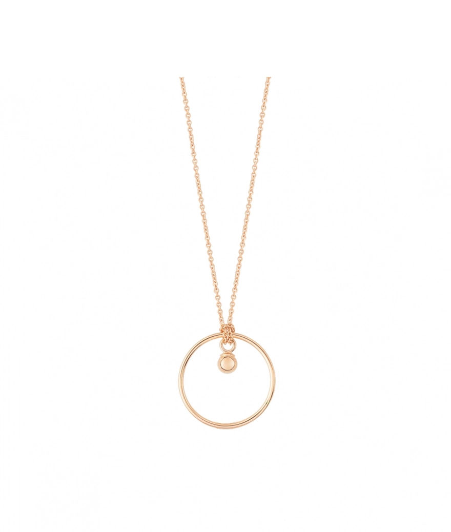 Collier Ginette NY Little Circle With Bead Or Rose