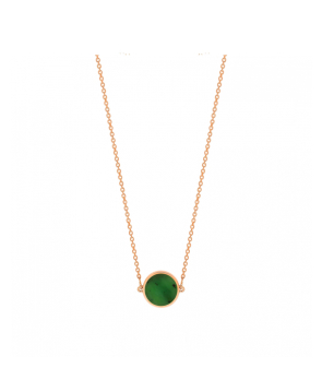 Collier Ginette NY Mini Ever or rose jade
