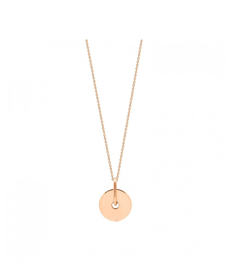 Collier Ginette NY Mini Donut on chain or rose