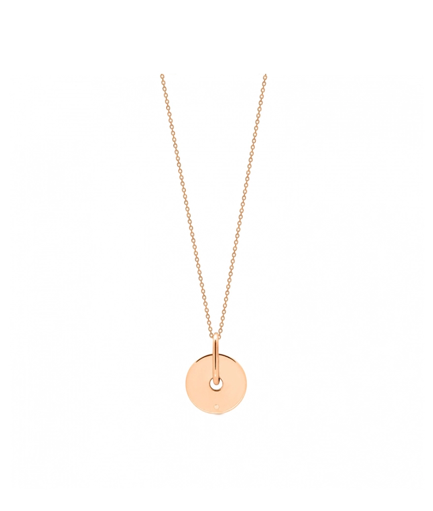 Collier Ginette NY Mini Donut on chain or rose