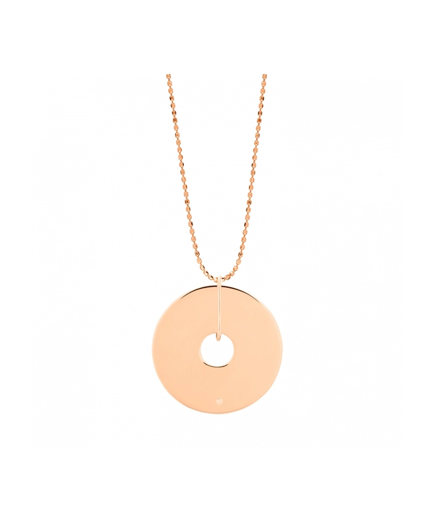 Collier Ginette NY Donut on chain or rose