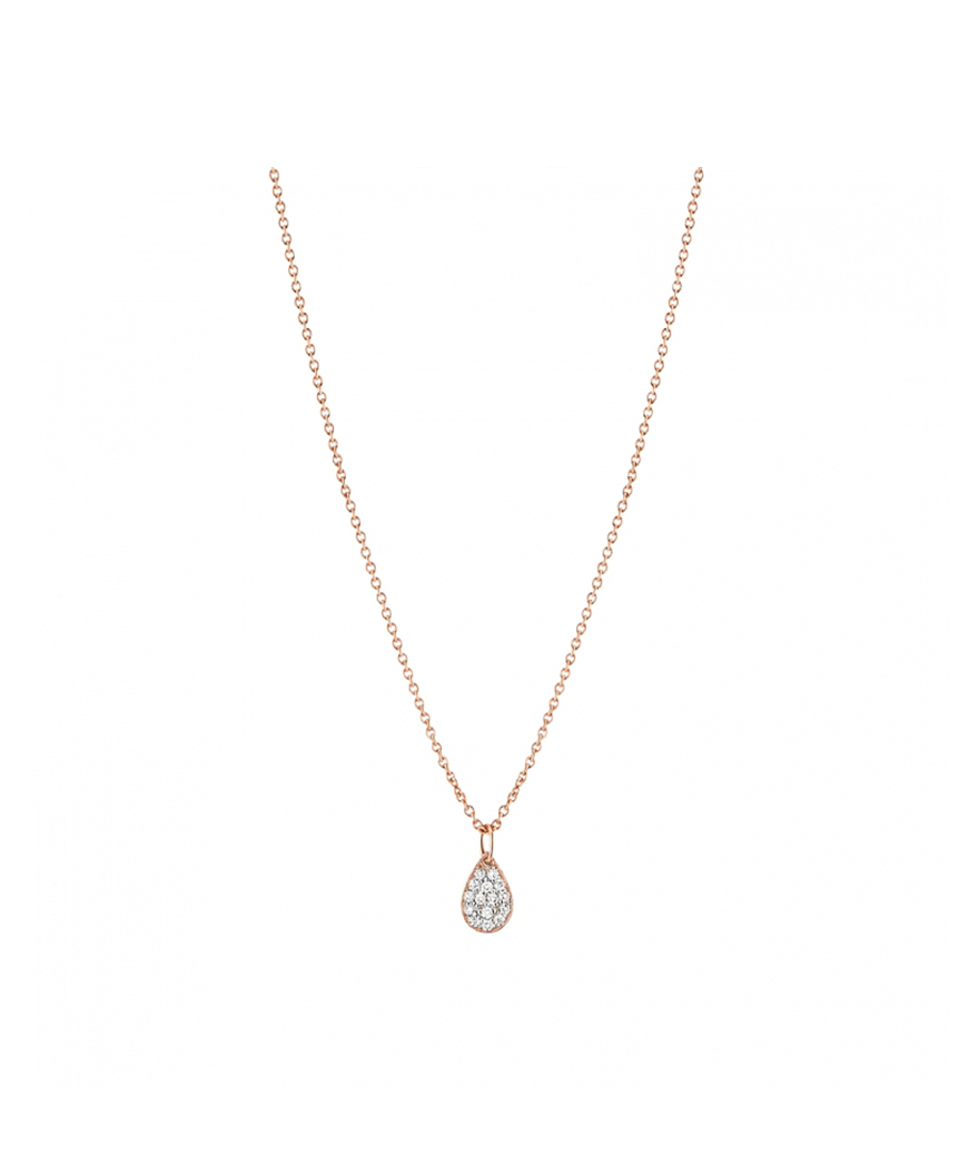 Collier Ginette NY Mini Diamond Bliss on chain or rose