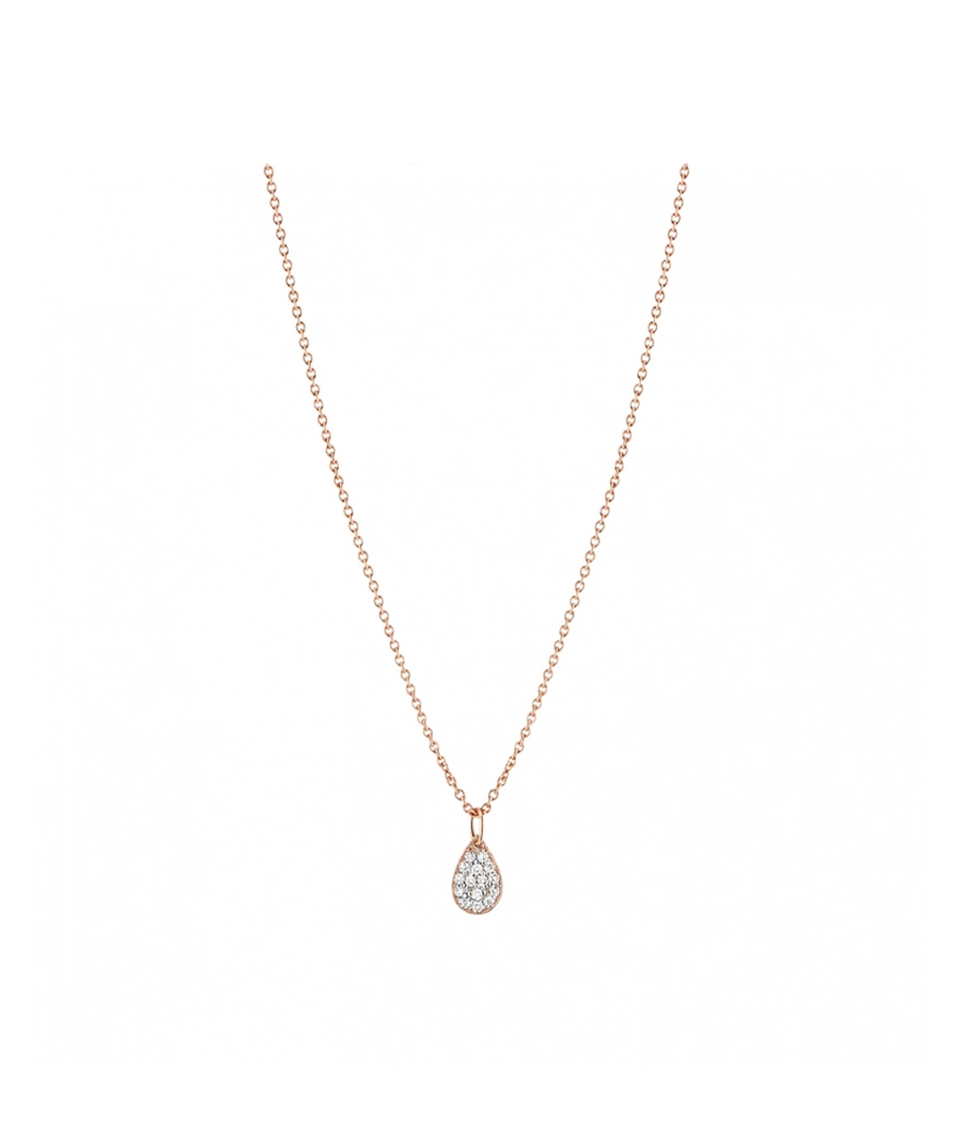 Collier Ginette NY Mini Diamond Bliss on chain or rose