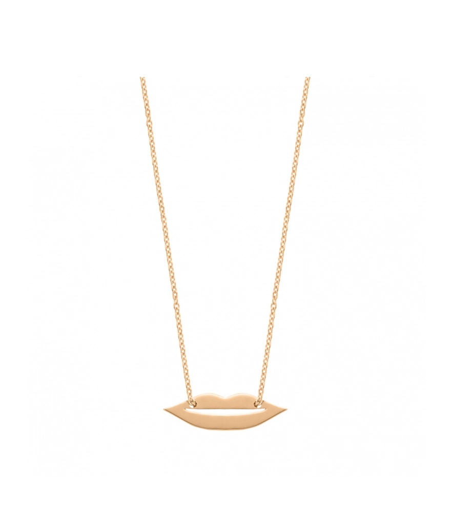 Collier Ginette NY French Kiss or rose