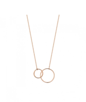 Collier Ginette NY Tiny Fusion or rose