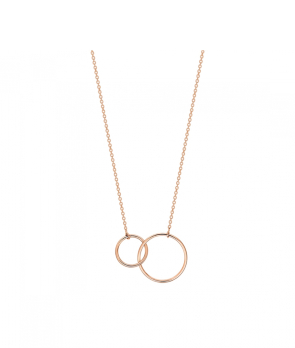 Collier Ginette NY Tiny Fusion or rose