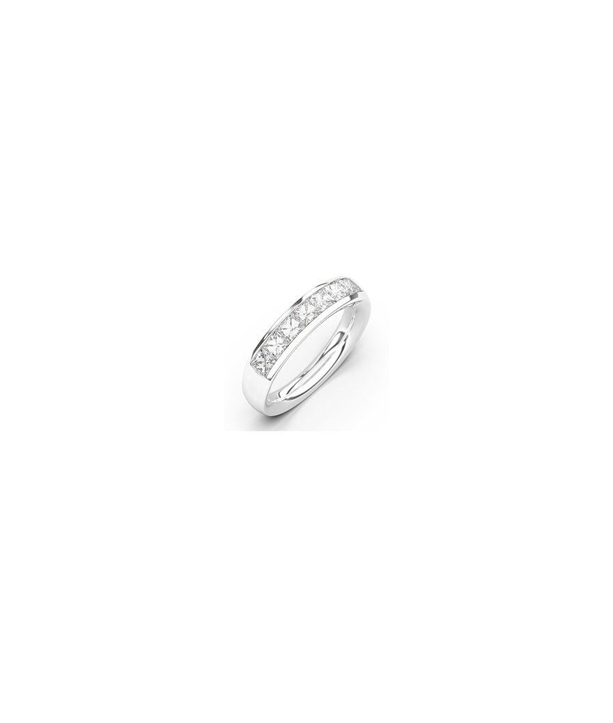 Alliance Mademoiselle Frojo or blanc diamants