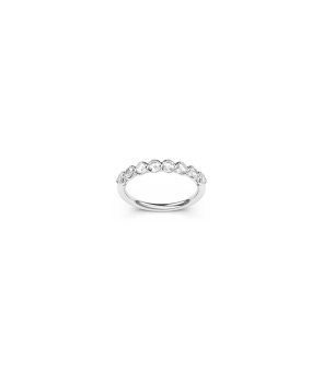 Alliance Mademoiselle Frojo or blanc diamants