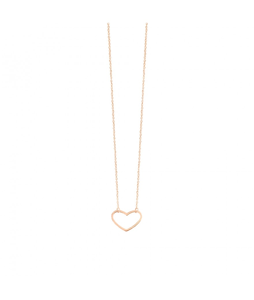 Collier Vanrycke Angie Coeur XS or rose