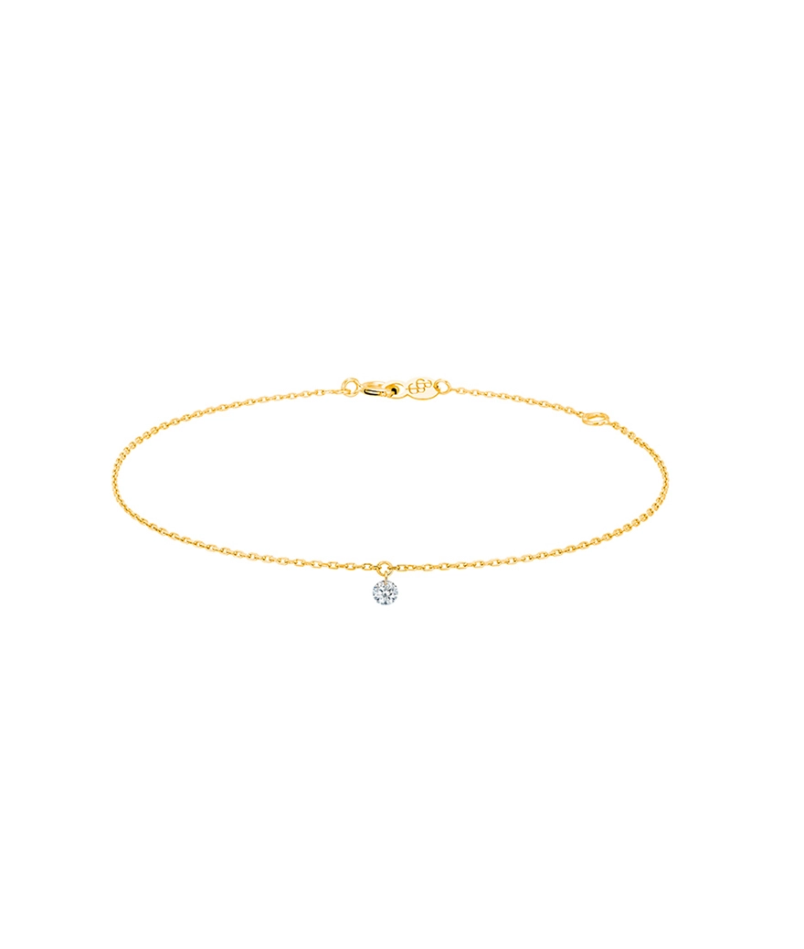 cBracelet La Brune et La Blonde 360° or jaune diamant