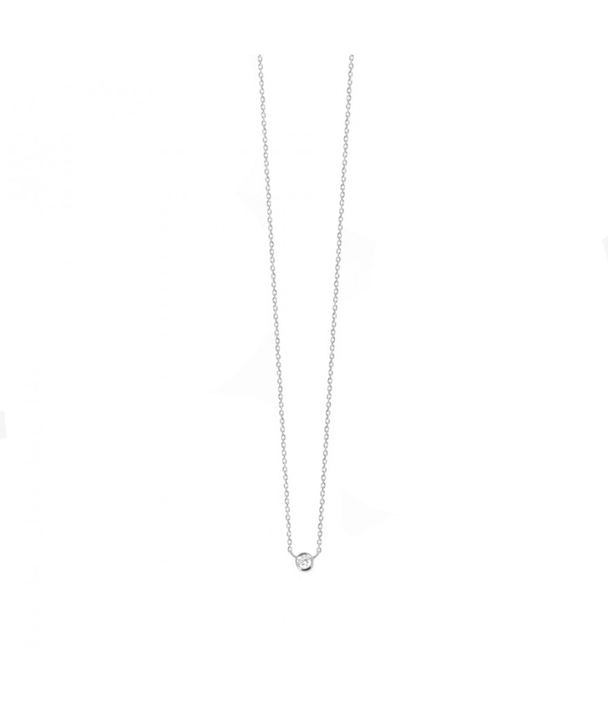 Collier Vanrycke One or blanc 1 diamant