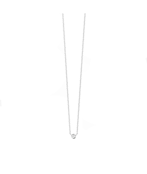 Collier Vanrycke One or blanc 1 diamant