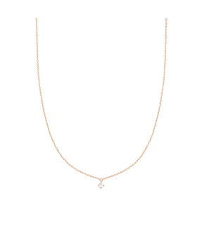 Collier Vanrycke Stardust 1 diamant or rose