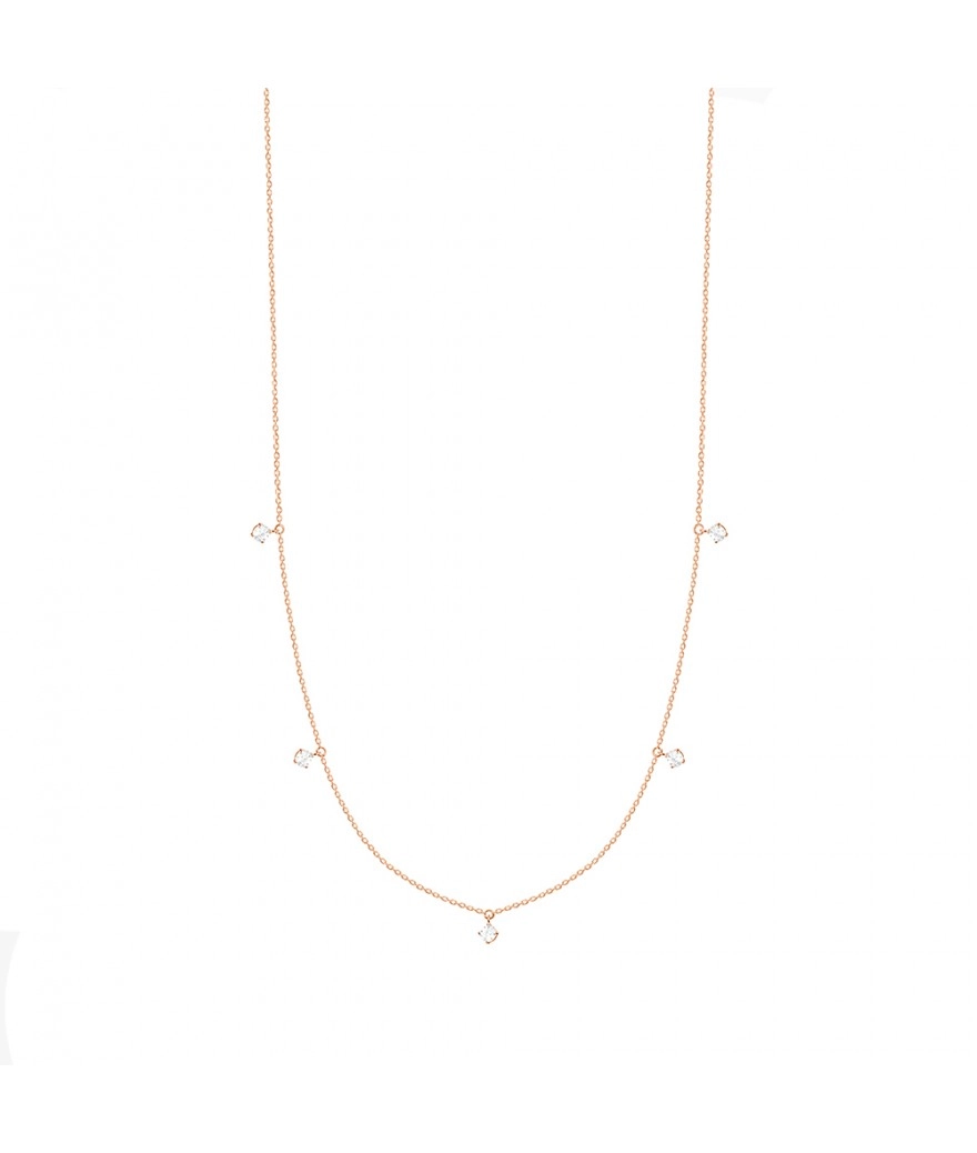 Collier Vanrycke Stardust or rose diamants