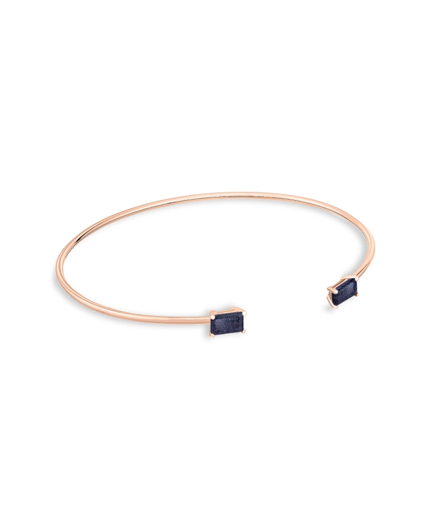 Bracelet Ginette NY Midnight or rose blue sandstone