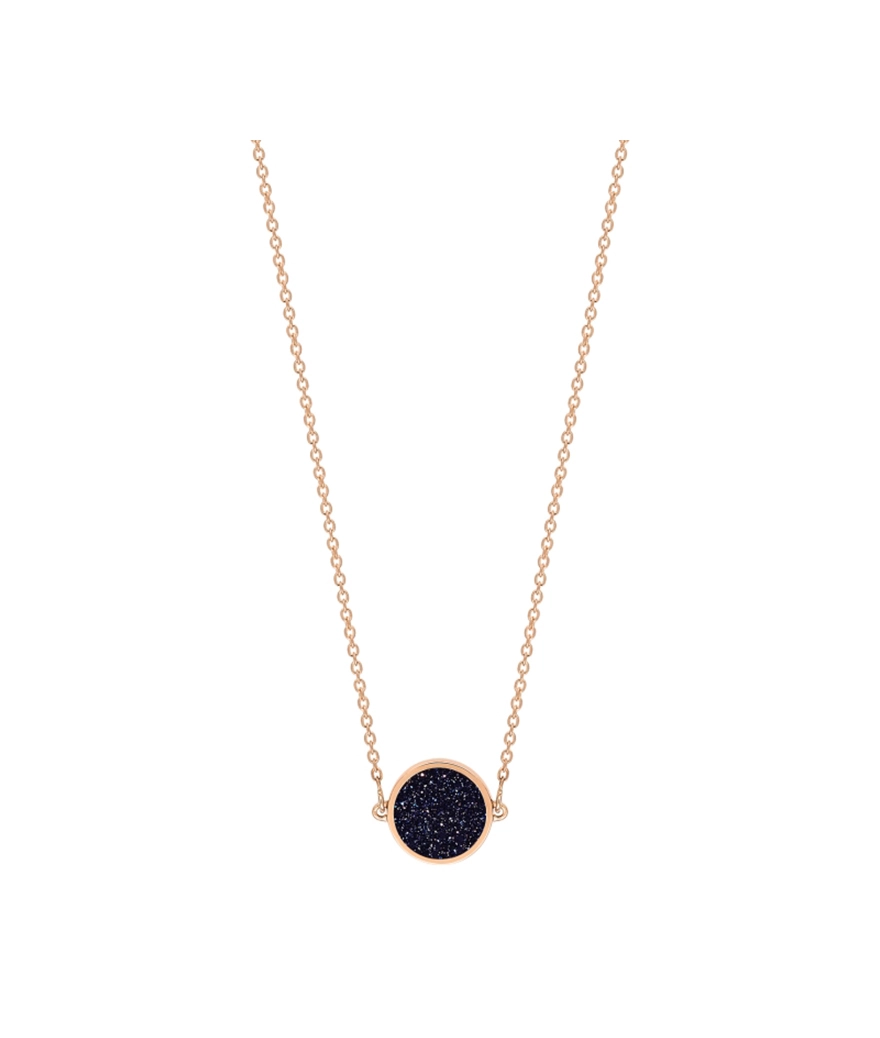 Collier Ginette NY Mini Ever or rose blue sandstone