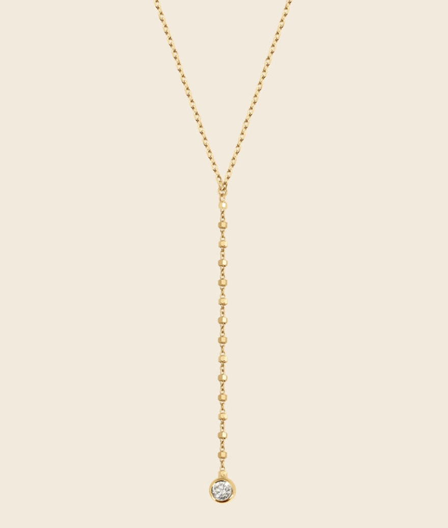 Collier Charlet Deva cravate diamant