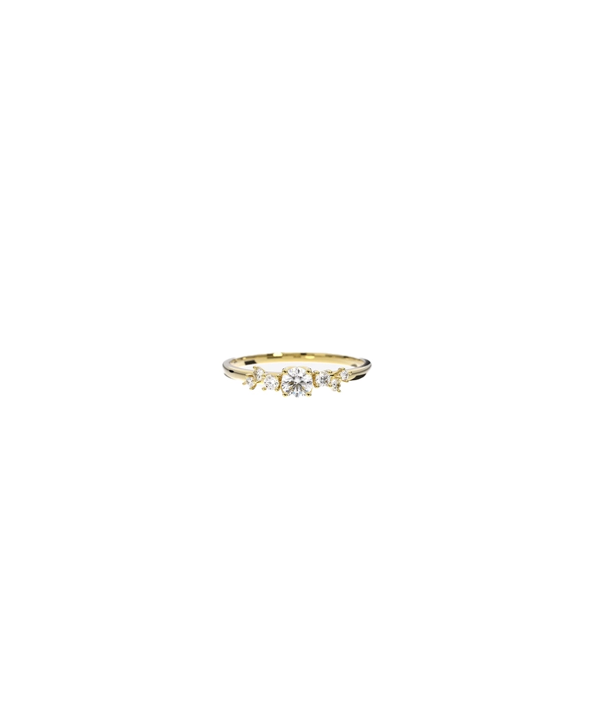 Bague Emmanuelle d'ortoli Ella or jaune et diamants
