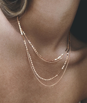 Collier Vanrycke Skin Tattoo or rose