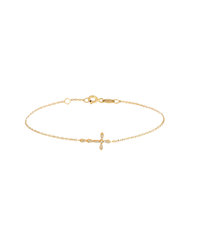 Bracelet Maria Battaglia Universu Niculinuccia or jaune diamants
