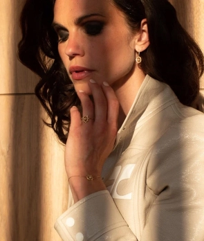 Bracelet Maria Battaglia Terra Rosula or rose diamants