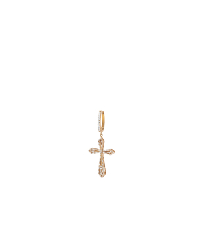 Mono Boucle Maria Battaglia Universu Anghjula or rose diamants