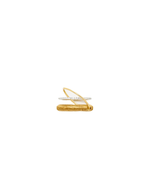 Bague Un Deux Trois PM Yvonne Léon or jaune diamants