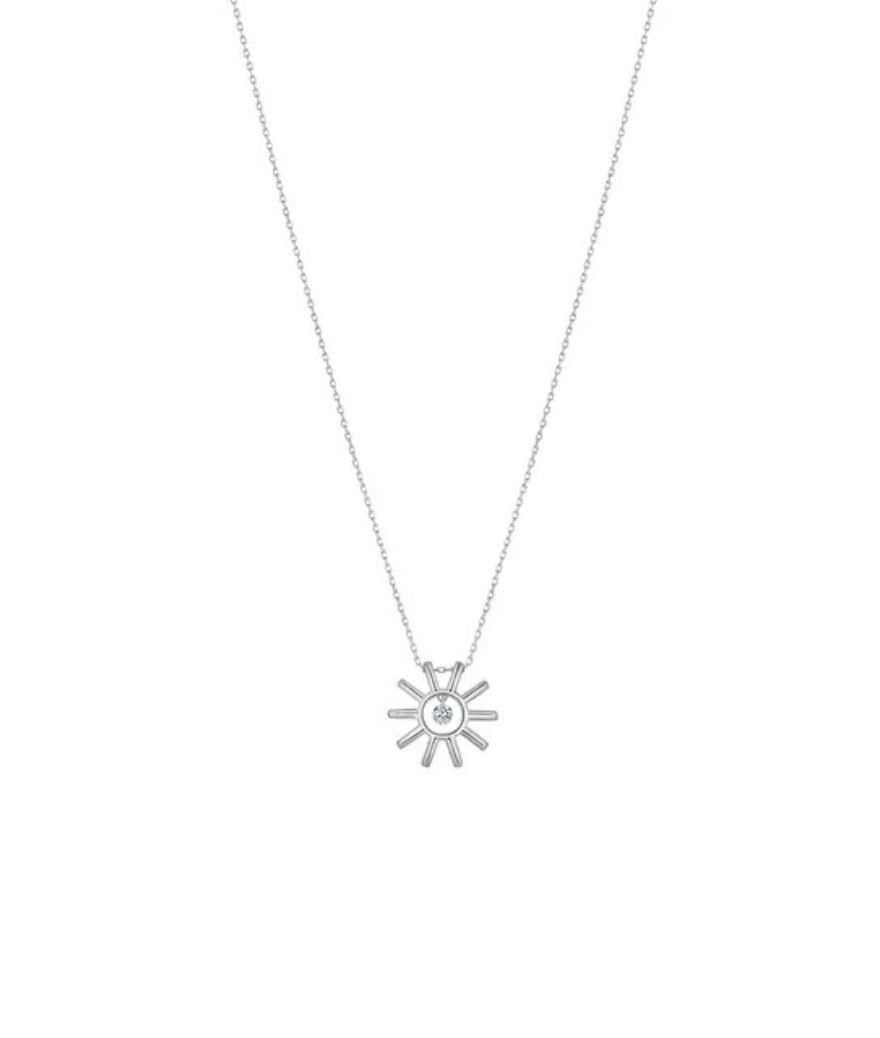 La Brune et La Blonde Mini Soleil or blanc diamant