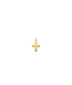 Pendentif Arthus Bertrand croix or jaune