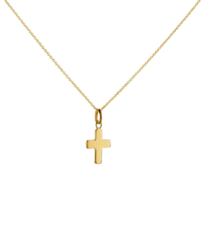 Pendentif Arthus Bertrand croix or jaune