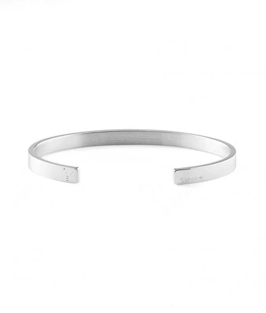 Bracelet Le gramme Ruban 15 Grammes argent lisse poli