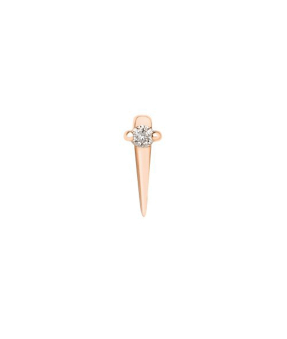 Piercing barre Djula pic or rose diamants