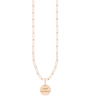 Collier Vanrycke Shaman Good Karma or rose