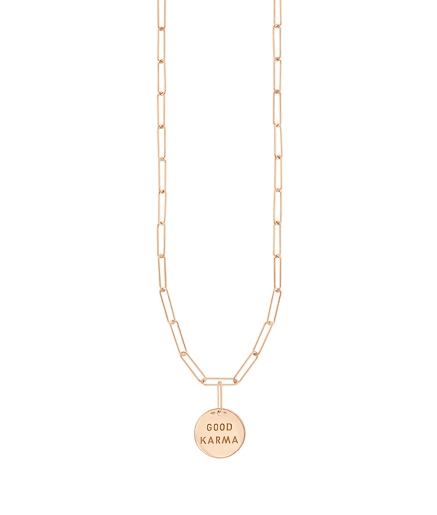 Collier Vanrycke Shaman Good Karma or rose