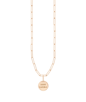 Collier Vanrycke Shaman Good Karma or rose