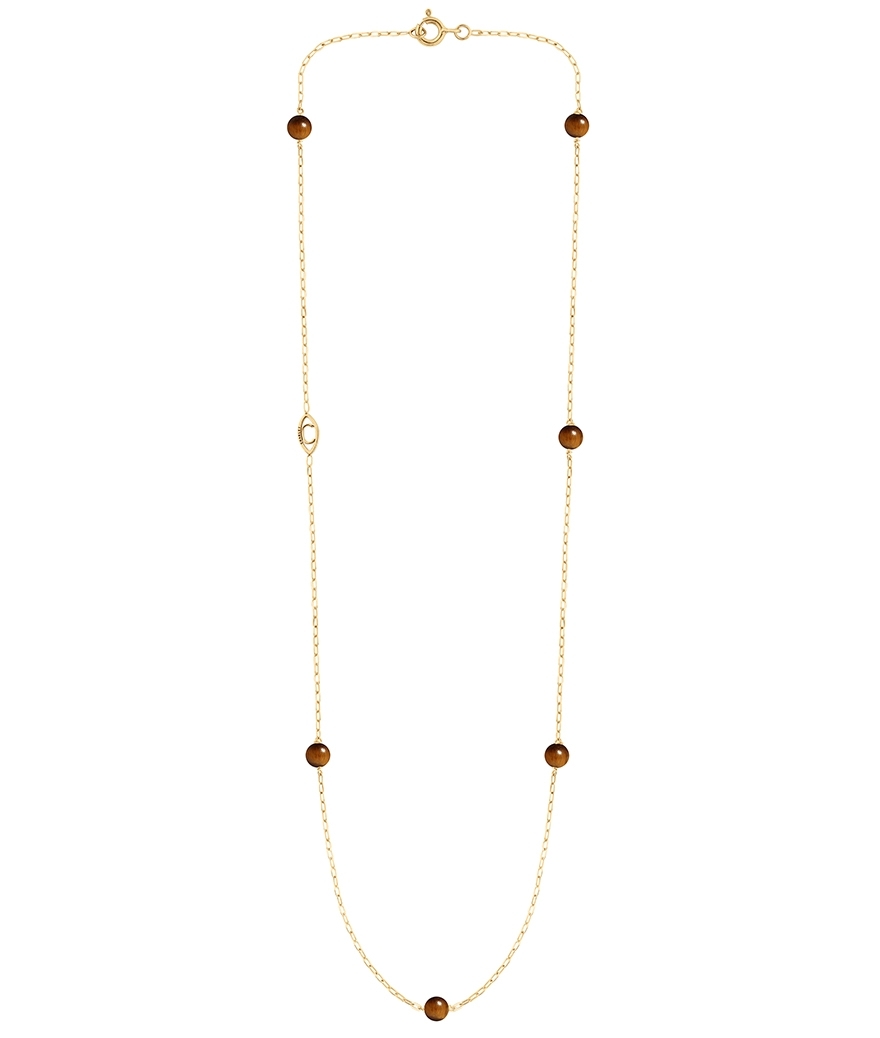 Collier Massilia Oeil du tigre