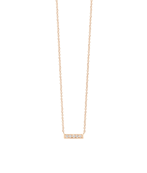 Collier Vanrycke Medellin or rose diamants