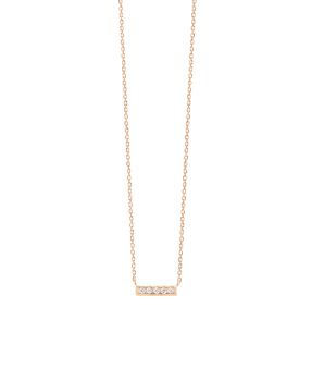 Collier Vanrycke Medellin or rose diamants