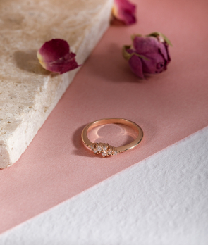 Bague La Marquisette Stella Or Rose