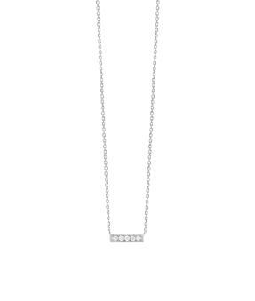 Collier Vanrycke Medellin or blanc diamants