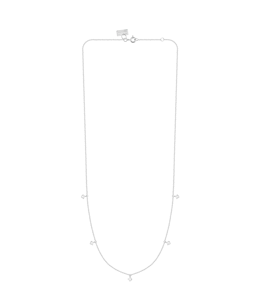 Collier Vanrycke Stardust or blanc diamants