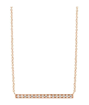 Collier Vanrycke Medellin or rose diamants