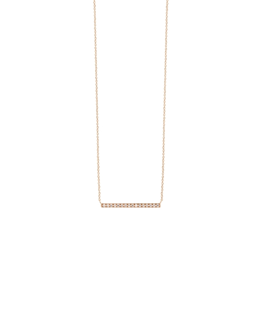 Collier Vanrycke Medellin or rose diamants