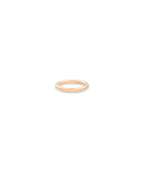 Alliance Ginette NY or rose Be Mine domed band