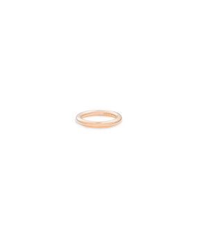 Alliance Ginette NY or rose Be Mine domed band