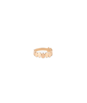 Bague Ginette NY Bliss Band or rose