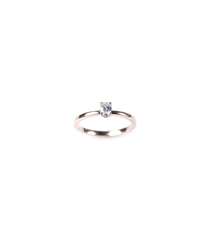 Bague La Marquisette Ninon or rose