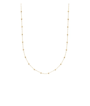 Collier Charlet Massilia or jaune 50 cm